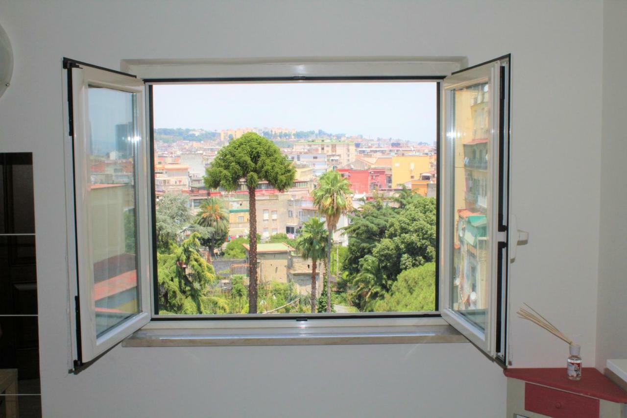 L'Occhio Sul Vesuvio Appartamento Con Terrazza Privata E Casa Vacanza Senza Terrazza Privata ナポリ エクステリア 写真